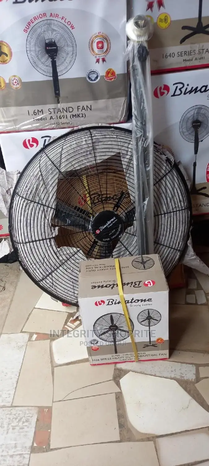 Binatone 26 Inches Heavy Duty Industrial Fan - HDF-2620