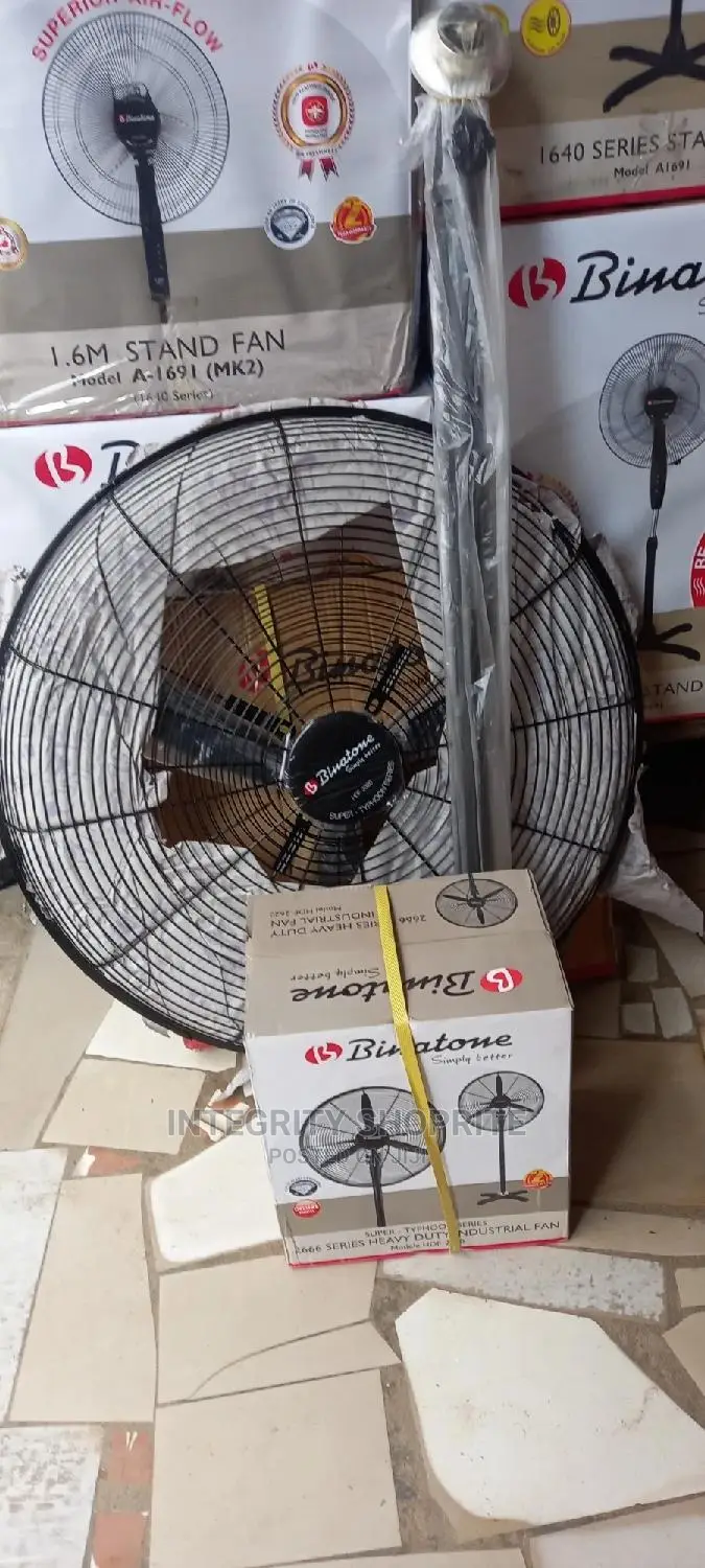 Binatone 26 Inches Heavy Duty Industrial Fan - HDF-2620