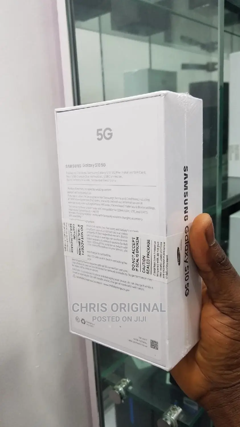 New Samsung Galaxy S10 5G 256 GB Black