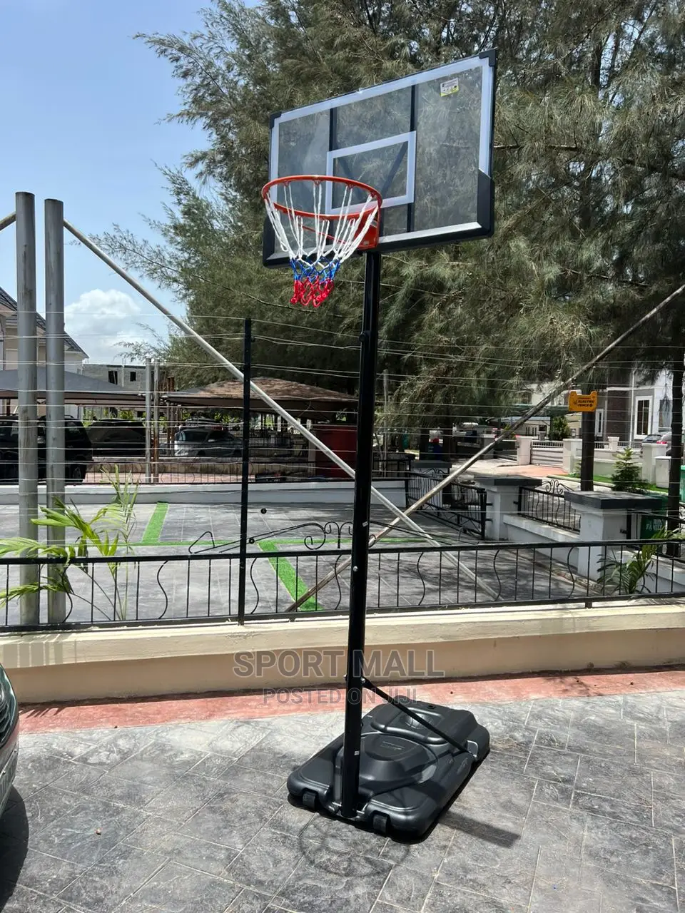 Fiber Giant Basketball Stand
