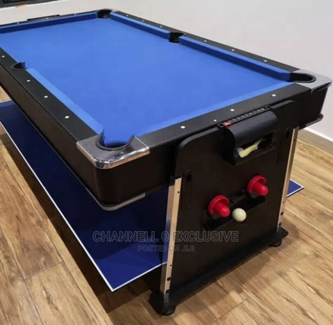 Premium 3in1 Snooker, Air Hockey and Table Tennis