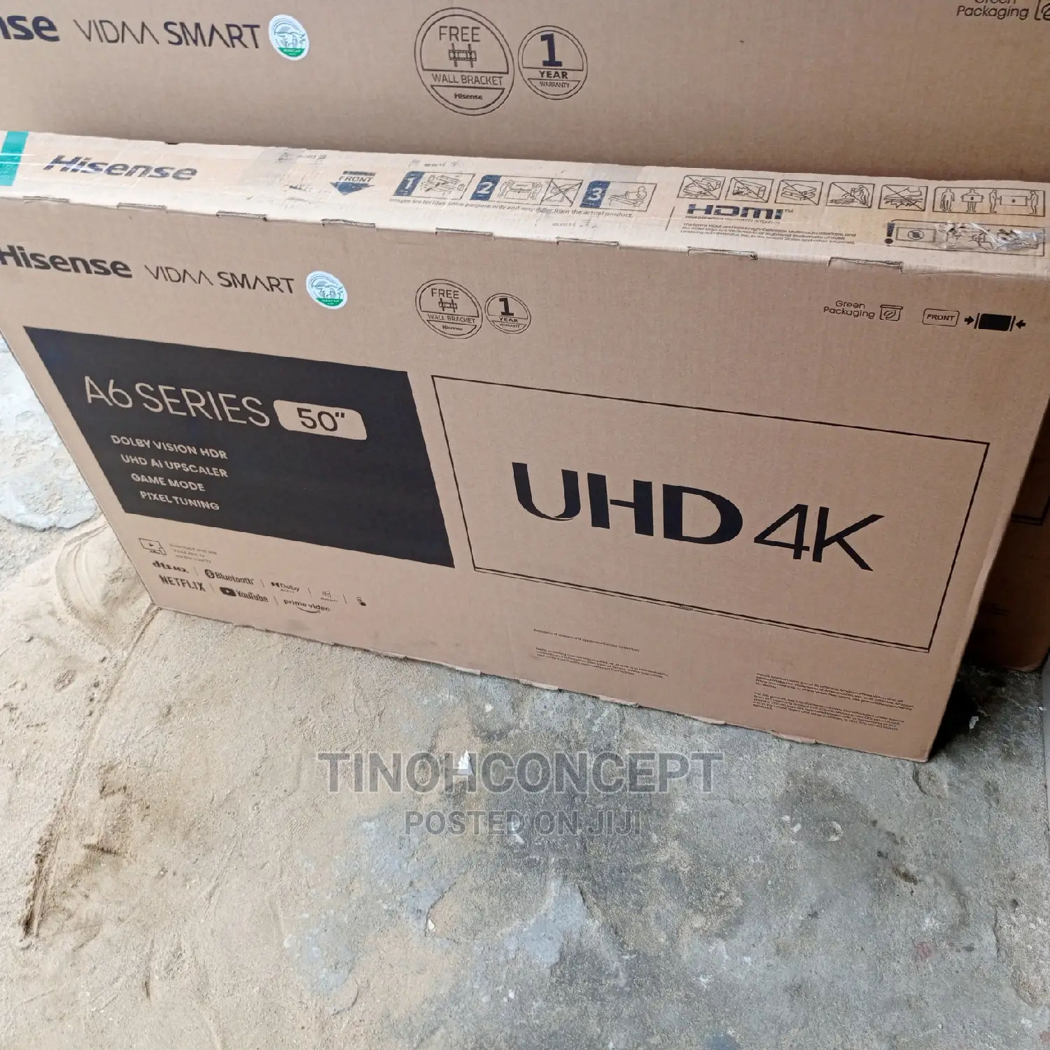Hisense Smart TV 50in Frameless