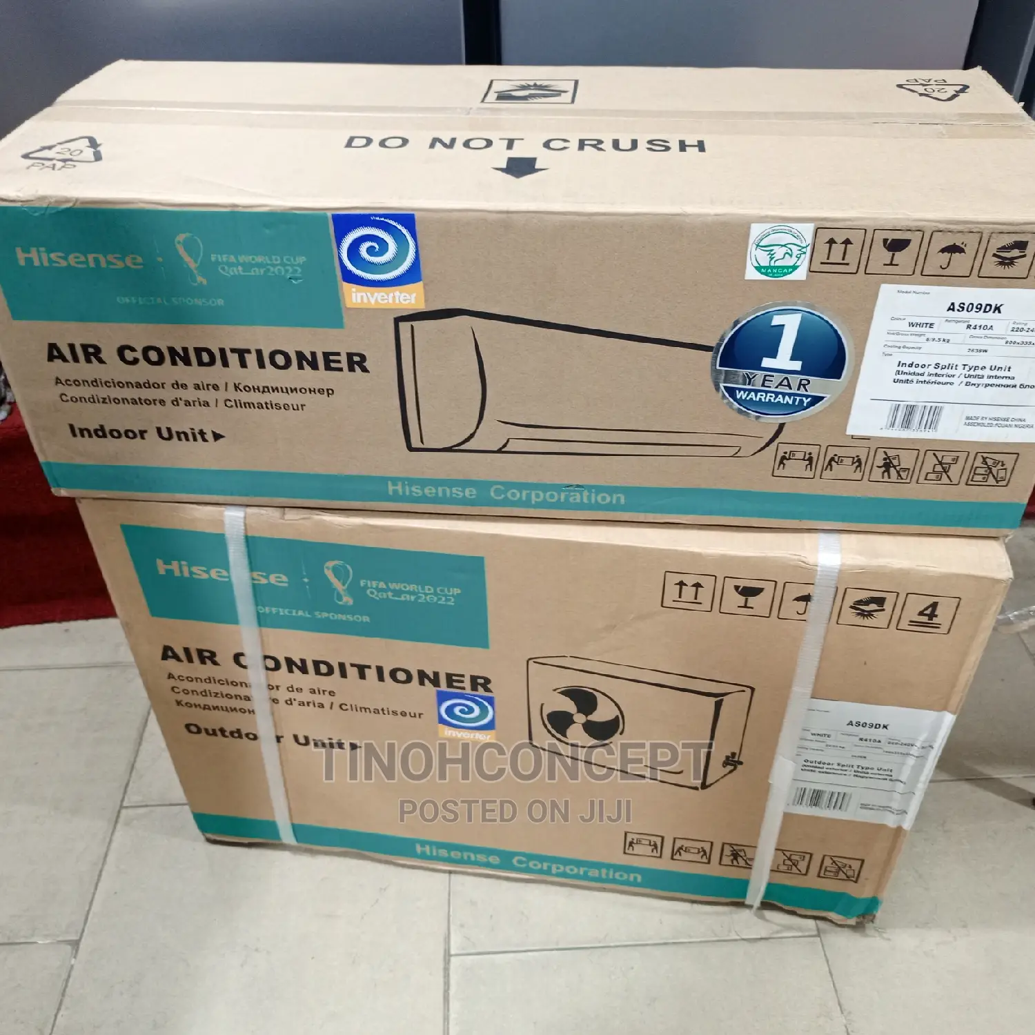 Hisense Inverter AC 1 Horsepower