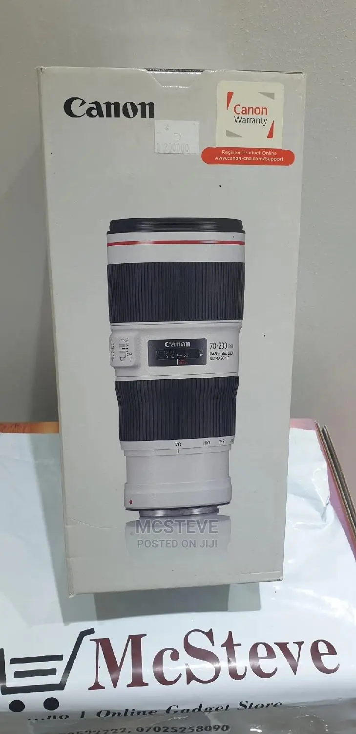 Canon EF 70 - 200mm F/4l IS Ll USM Lens