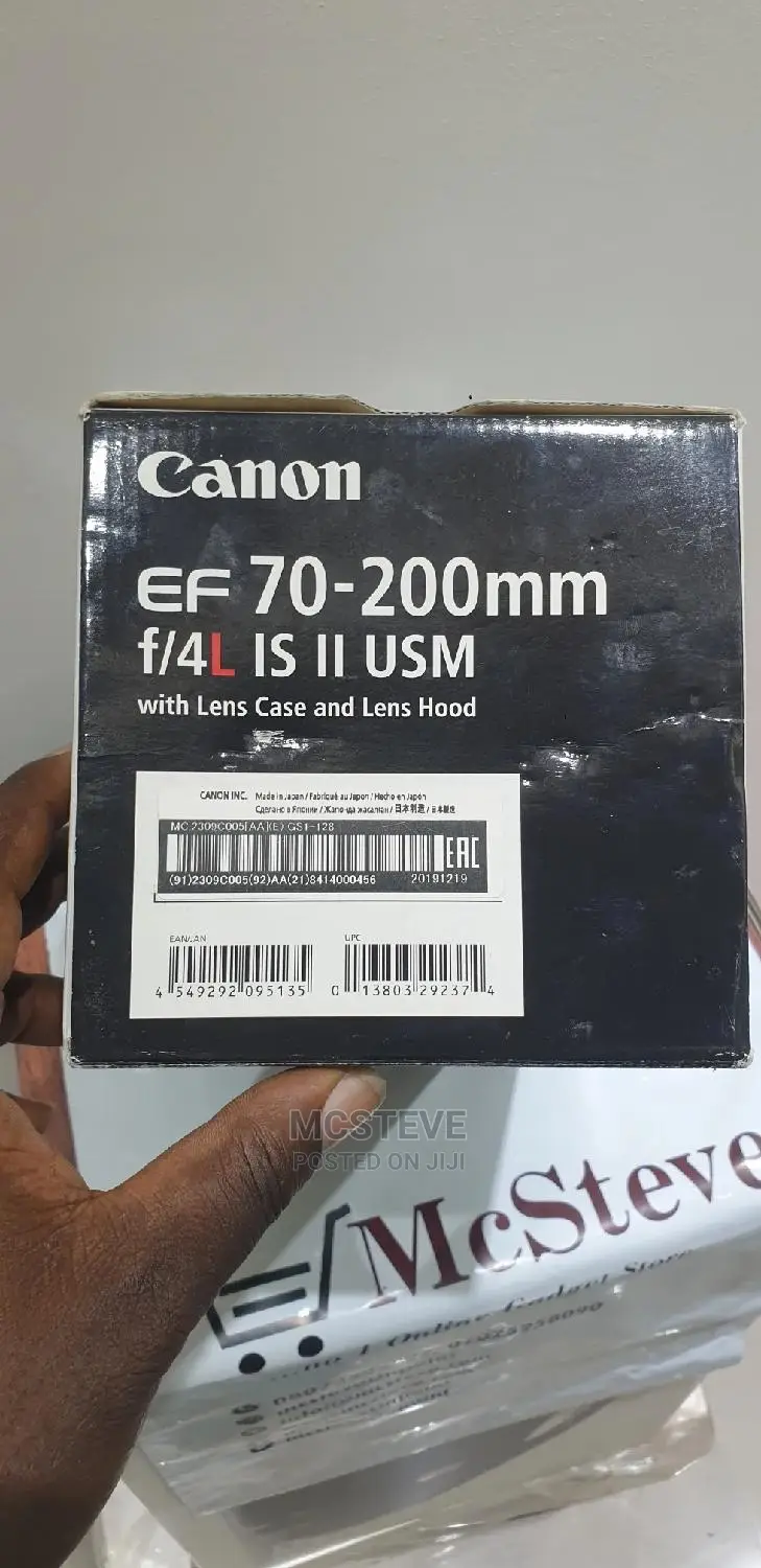 Canon EF 70 - 200mm F/4l IS Ll USM Lens