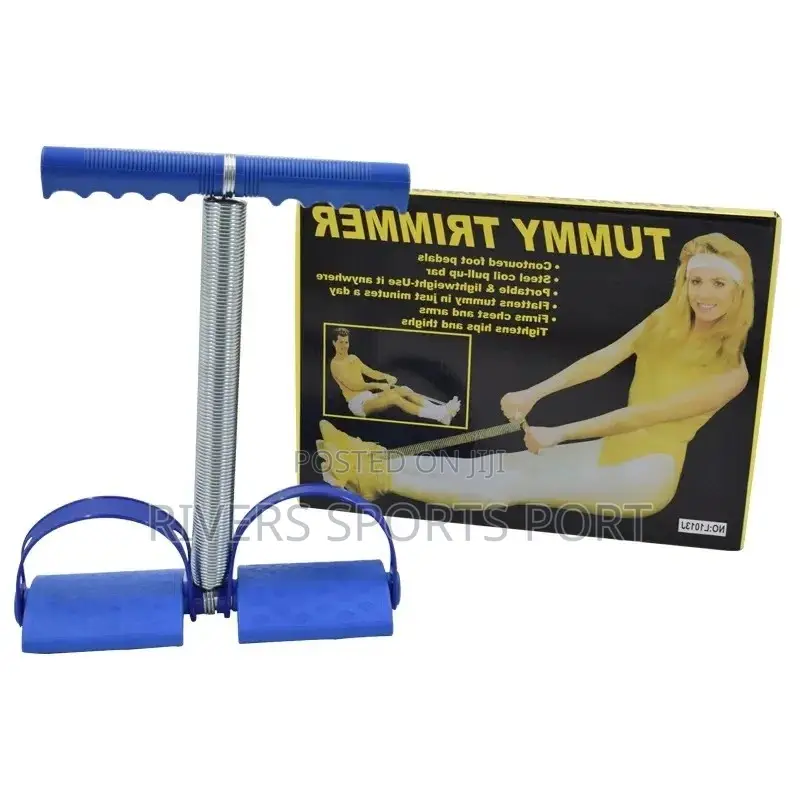 Spring Tension Tummy Trimmer Slimming Abdominal Exerciser