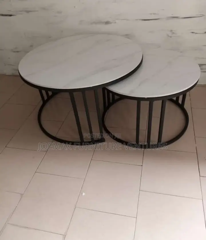 Executive Round Marble Center Table.