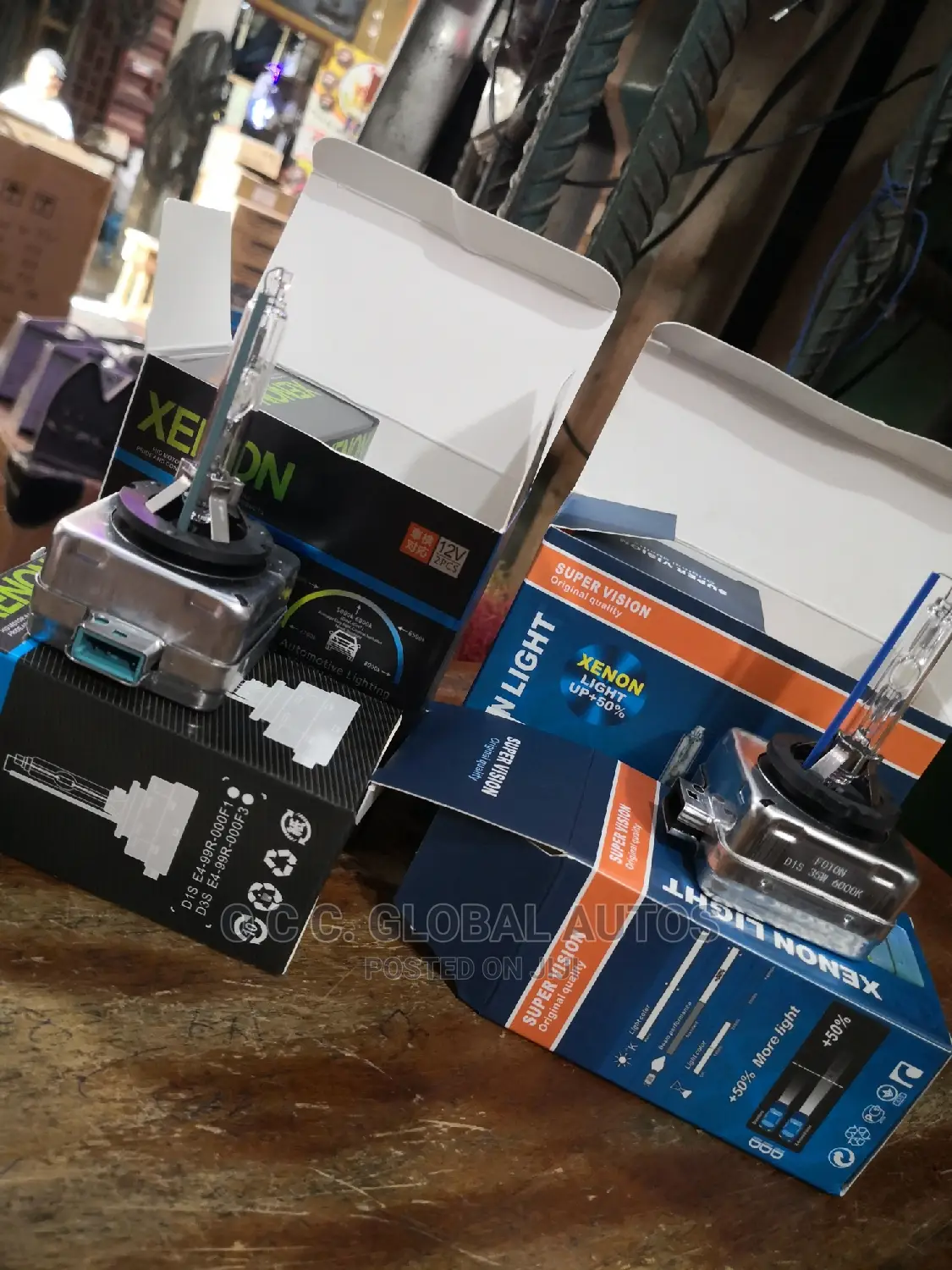 Xenon Light D1s Bulbs