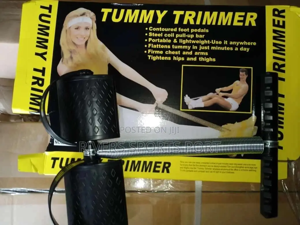 Spring Tension Tummy Trimmer Slimming Abdominal Exerciser