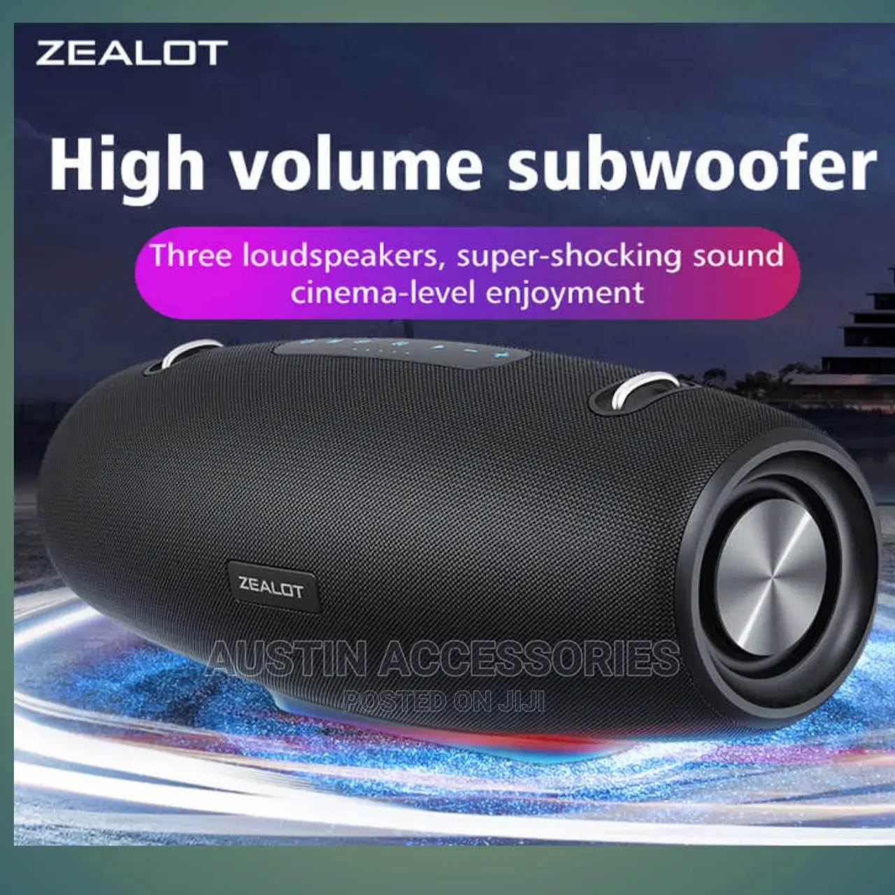Zealot S67 Beast Bass 60w Subwoofer Speaker