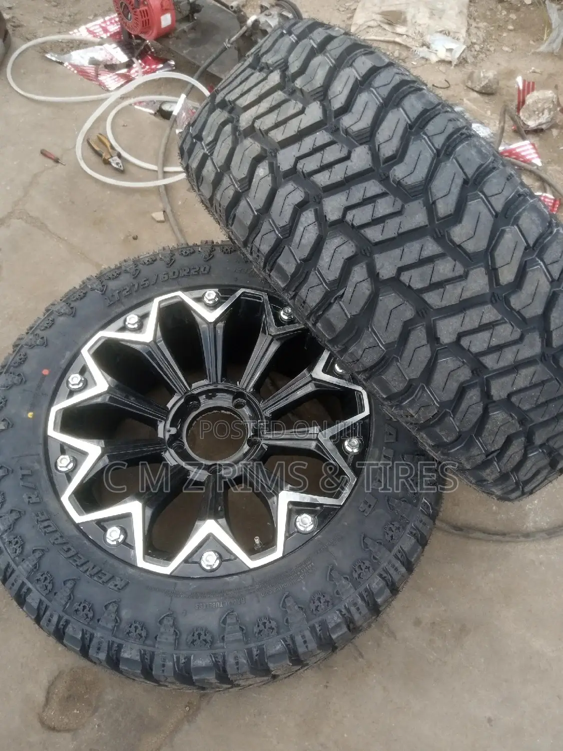 20 Rim and Tires for Toyota Tundra
