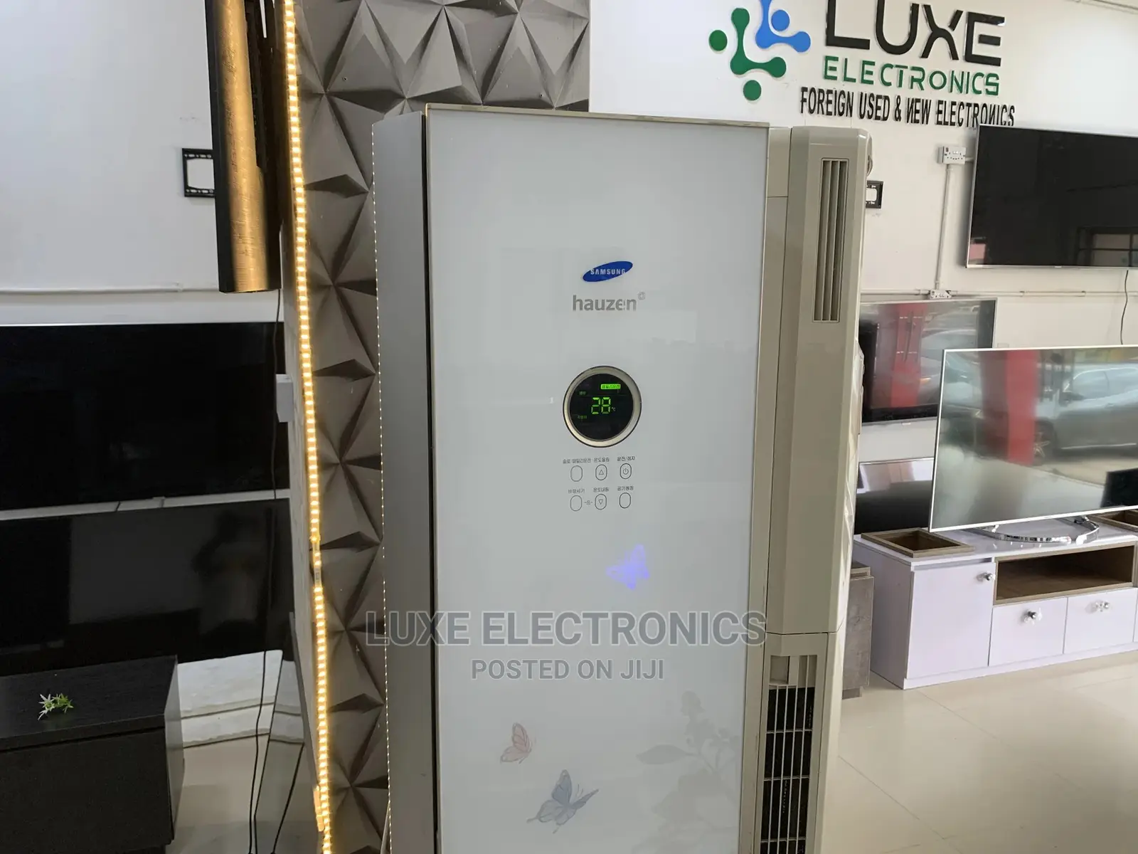 3hp Samsung Inverter Standing Unit Ac Foreign Used