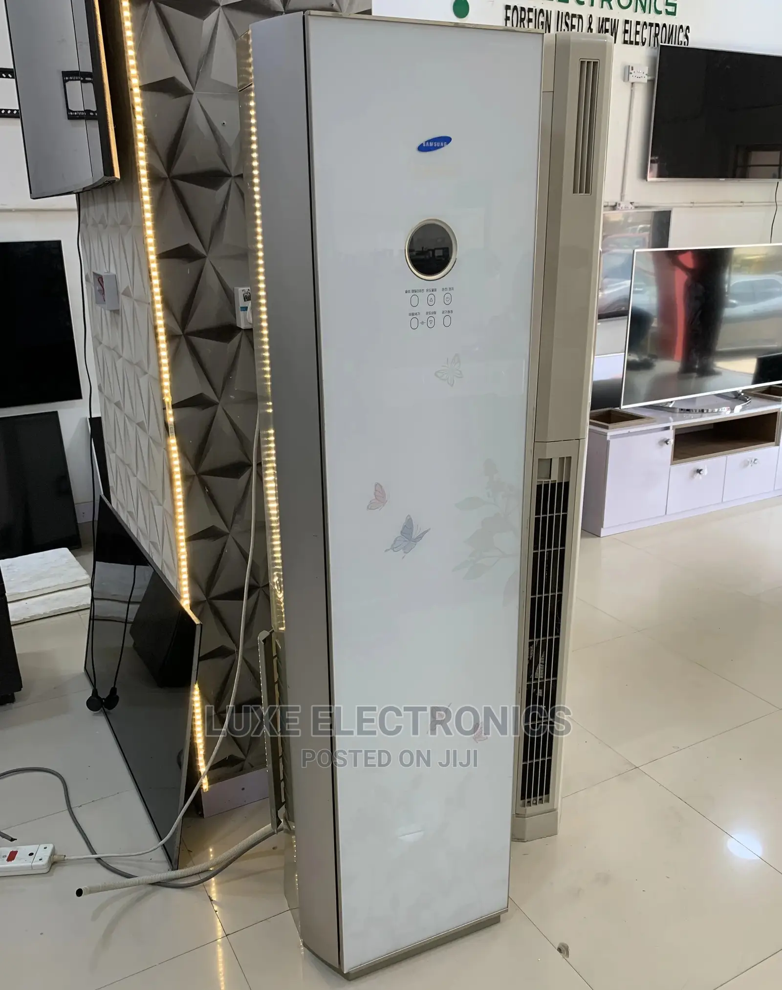 3hp Samsung Inverter Standing Unit Ac Foreign Used