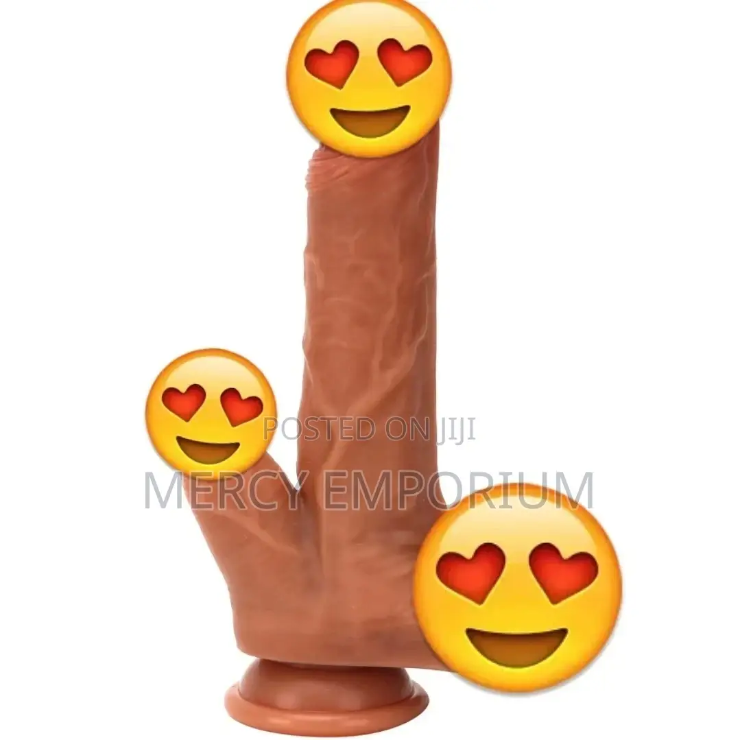 Thrusting Realistic Heating Dildo Vibrator Women Sex Toy