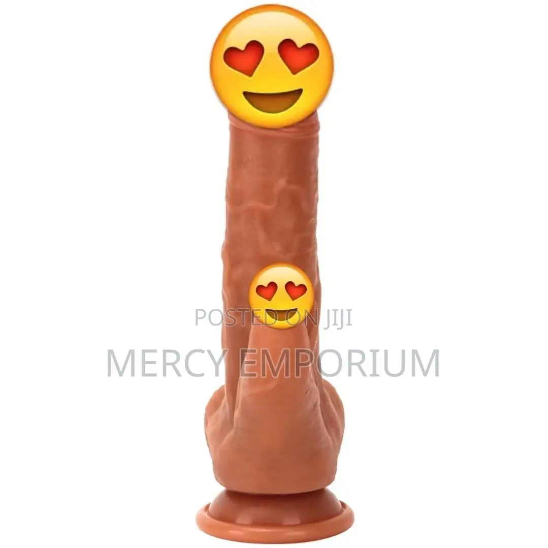 Thrusting Realistic Heating Dildo Vibrator Women Sex Toy