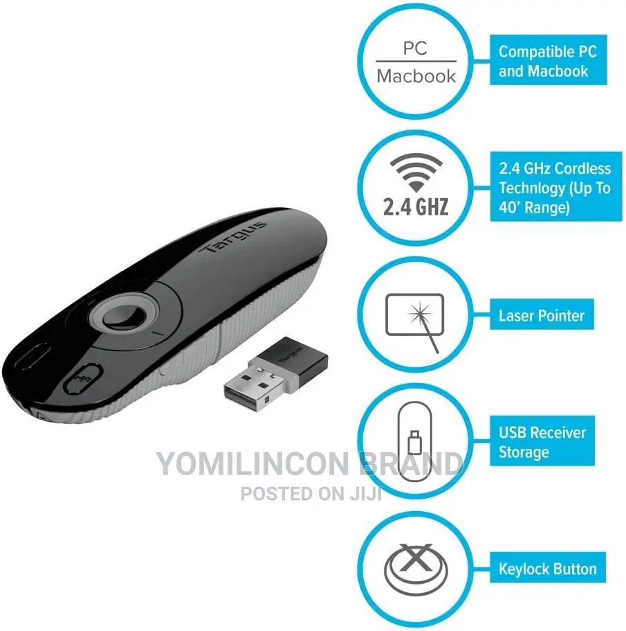 Targus Presentation Remote-Black