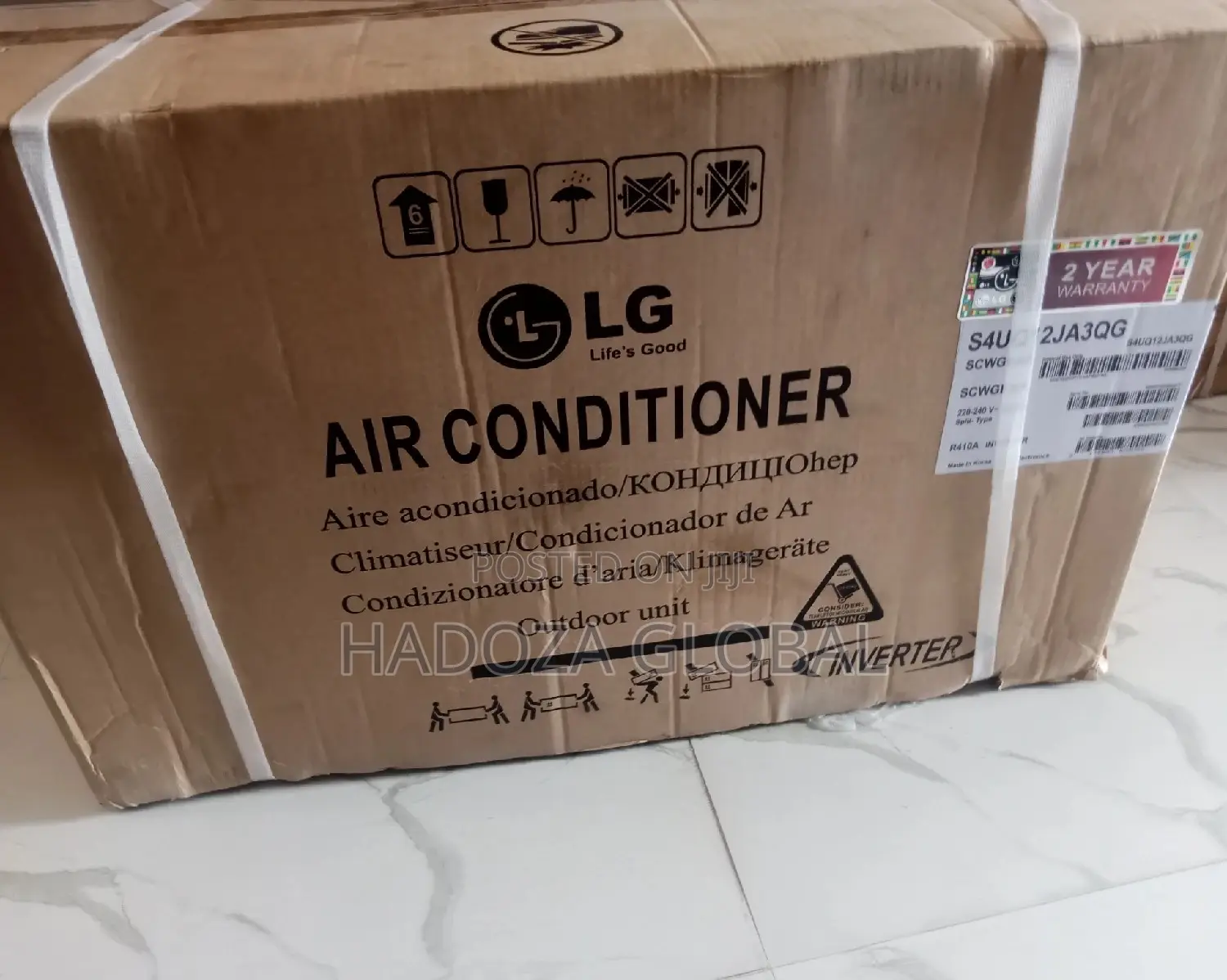 1.5hp Inverter AC LG
