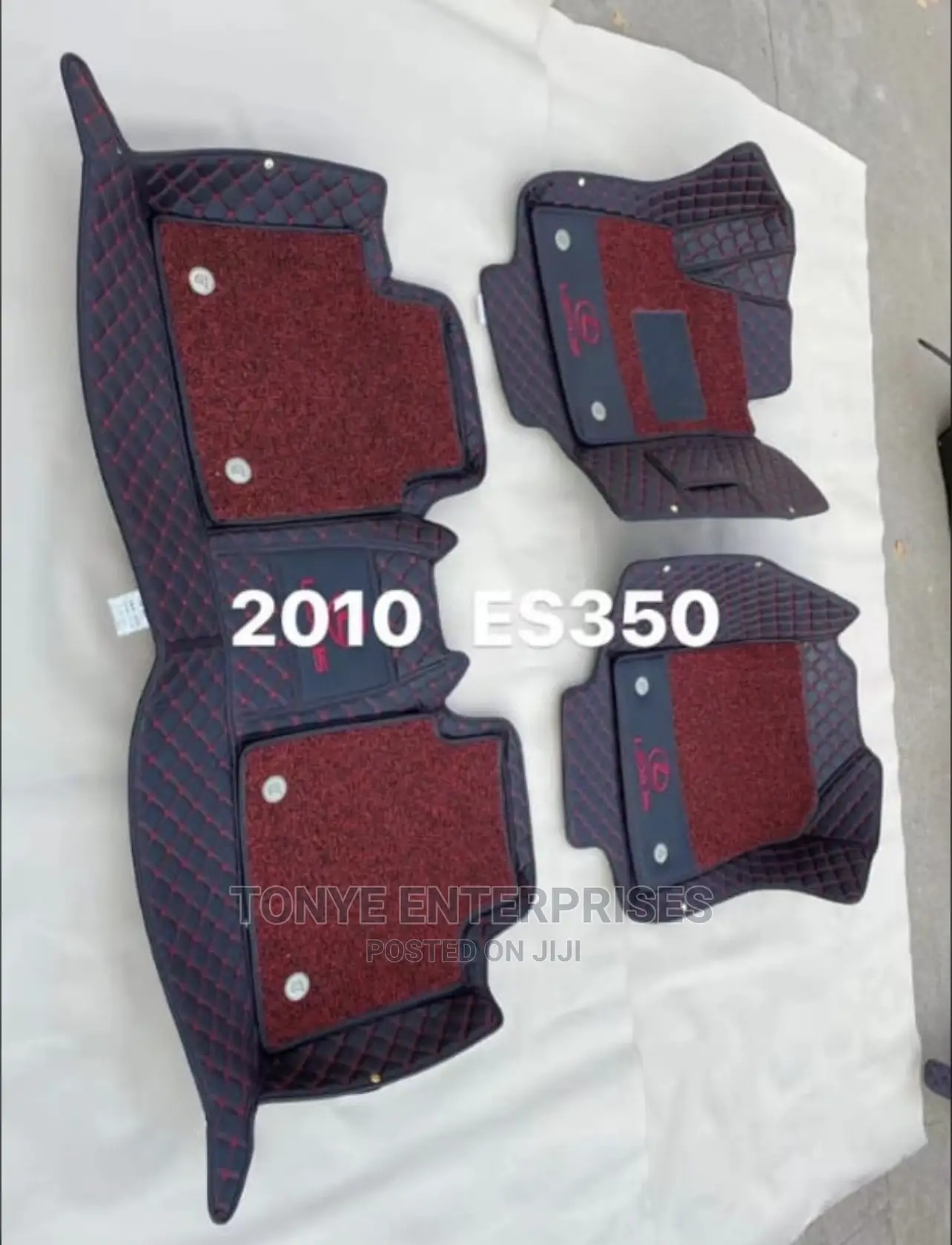 Lexus Es 350 Rubber and Rug Floor Mat( 2in 1)