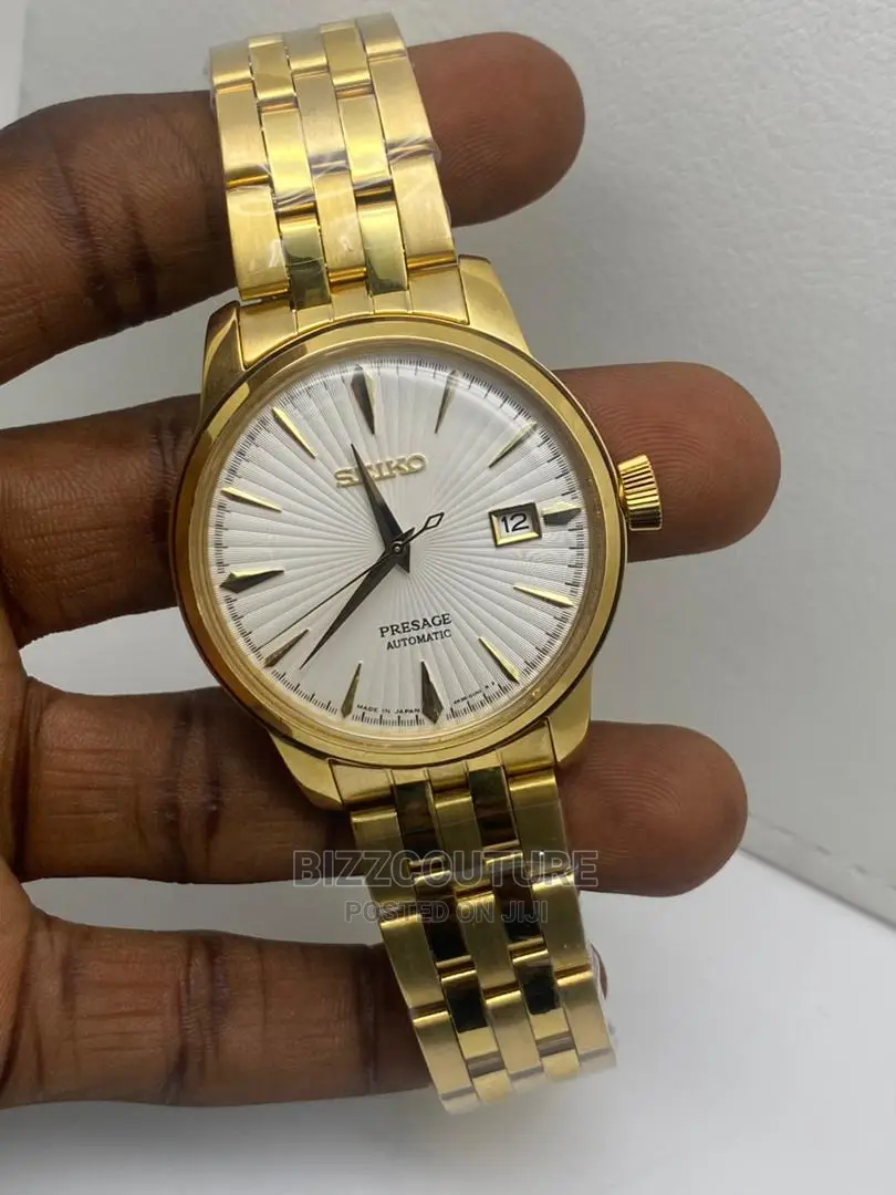 Original BULOVA Automatic Gold Chain Strap Available Instore
