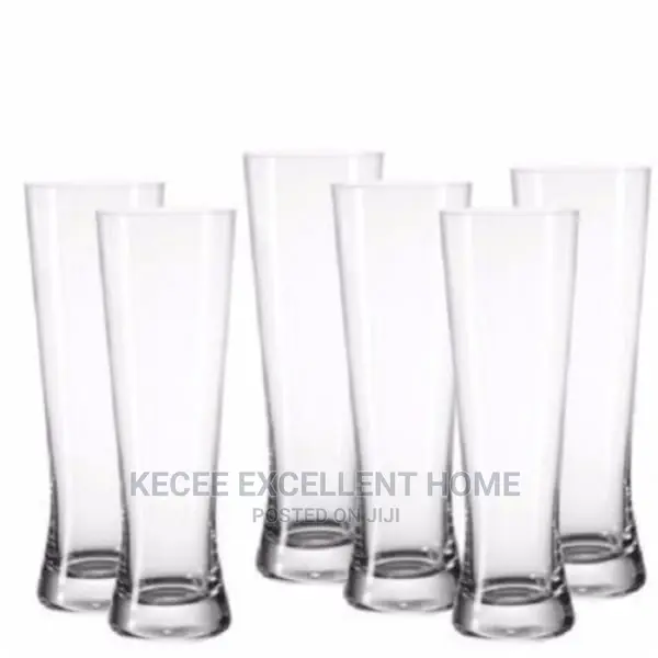 Ocean Set Of 6 Long Glass Cups