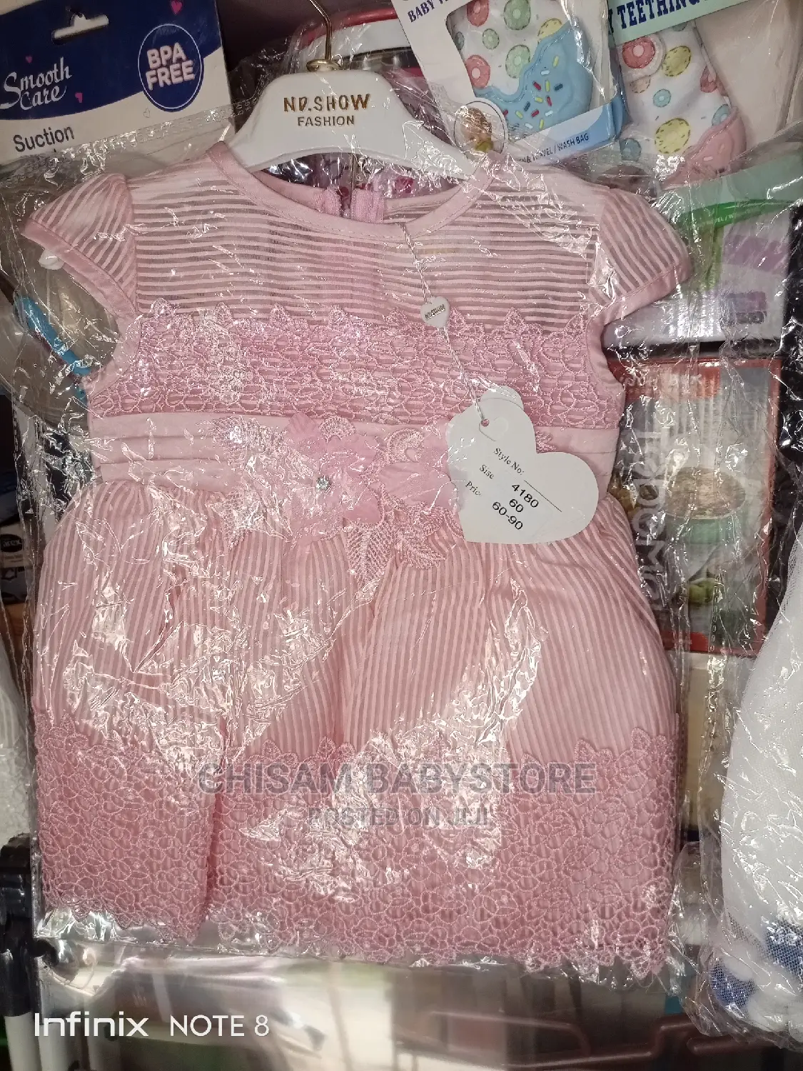 Baby Girl Gown With Leggings