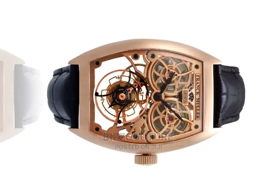 Original FRANCK MULLER Mechanical Leather Avilable in Store