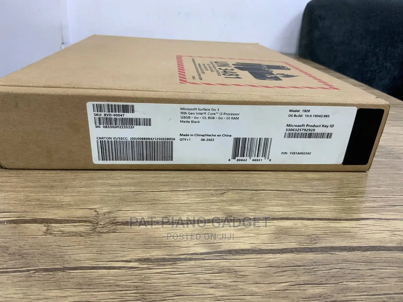 New Laptop Microsoft Surface Go 2 8GB Intel Core I3 SSD 128GB