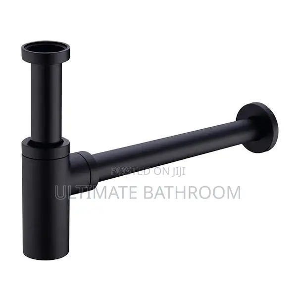 Round Shape Black Bottle Trap