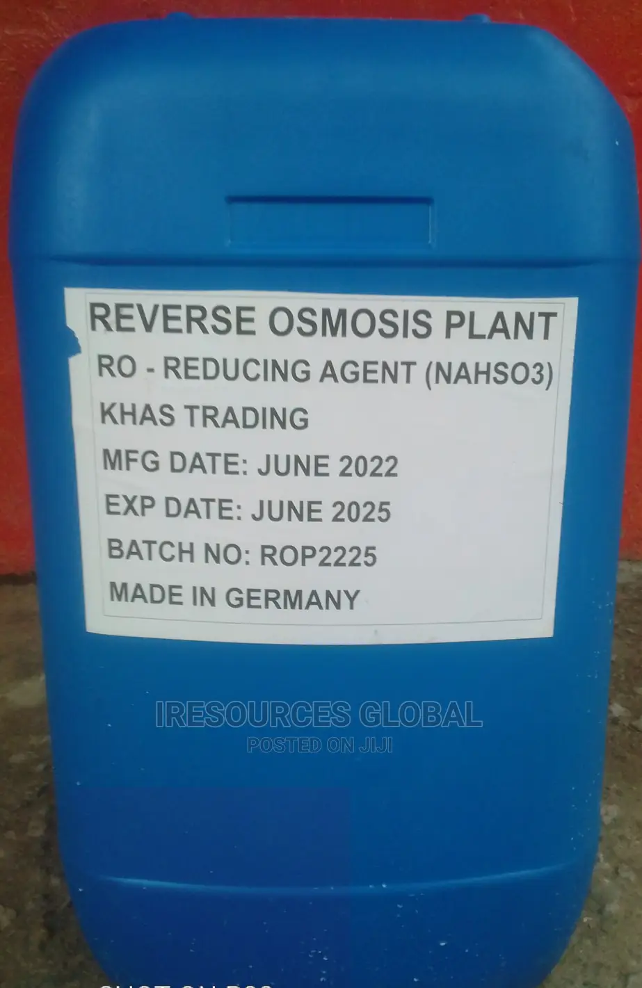 Anti-Corrosion, Reducing Agent (NAHSO3)