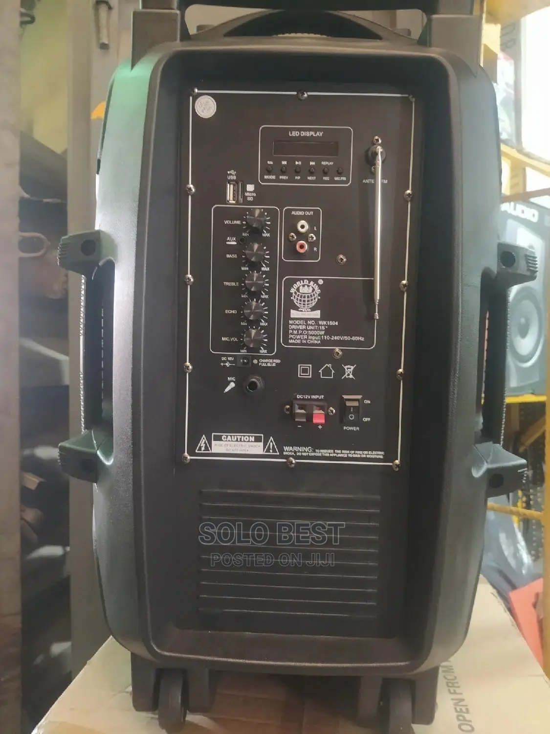WORLDKING 15 Inches PA System