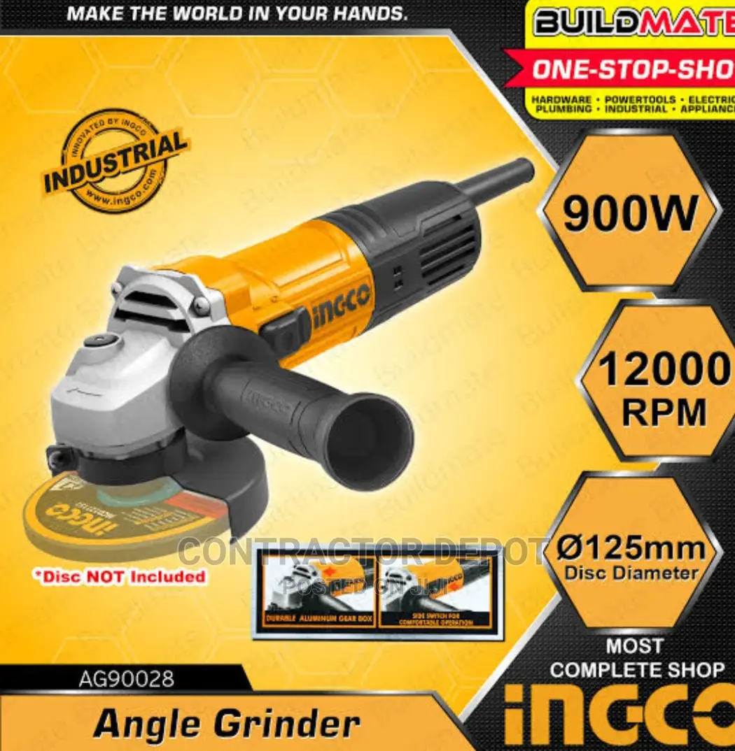 High Quality Ingco Angle Grinder 950W 115mm INDUSTRIAL