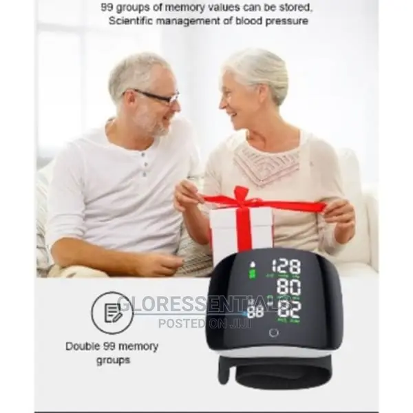 Rechargeable Digital Wrist Blood Pressure Monitor D