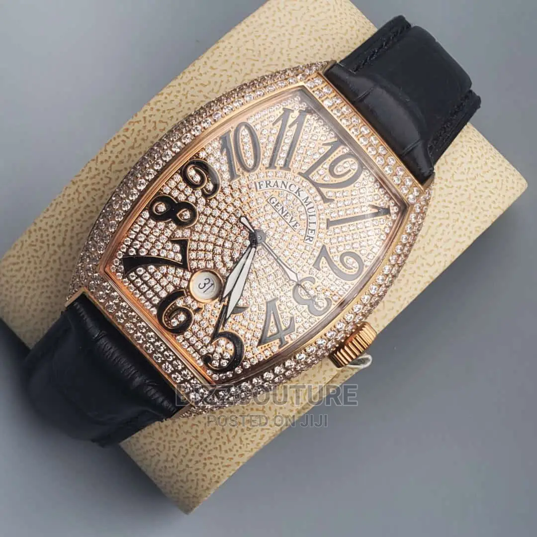 Original FRANCK MULLER Leather Strap Available in Store