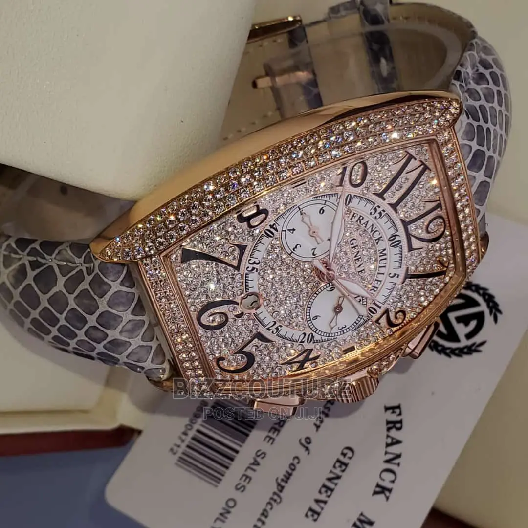 Original FRANCK MULLER Leather Strap Available in Store