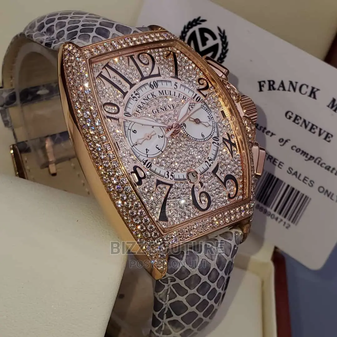 Original FRANCK MULLER Leather Strap Available in Store