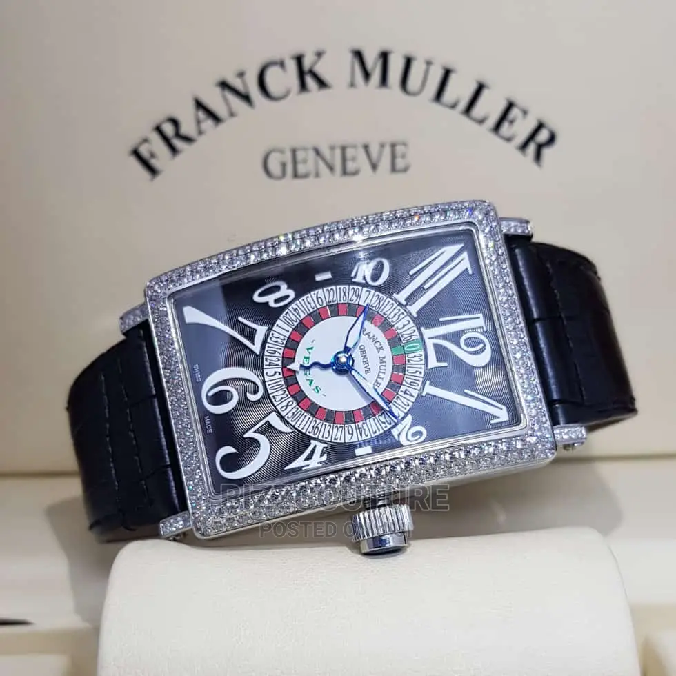 Original FRANCK MULLER Leather Strap Available in Store