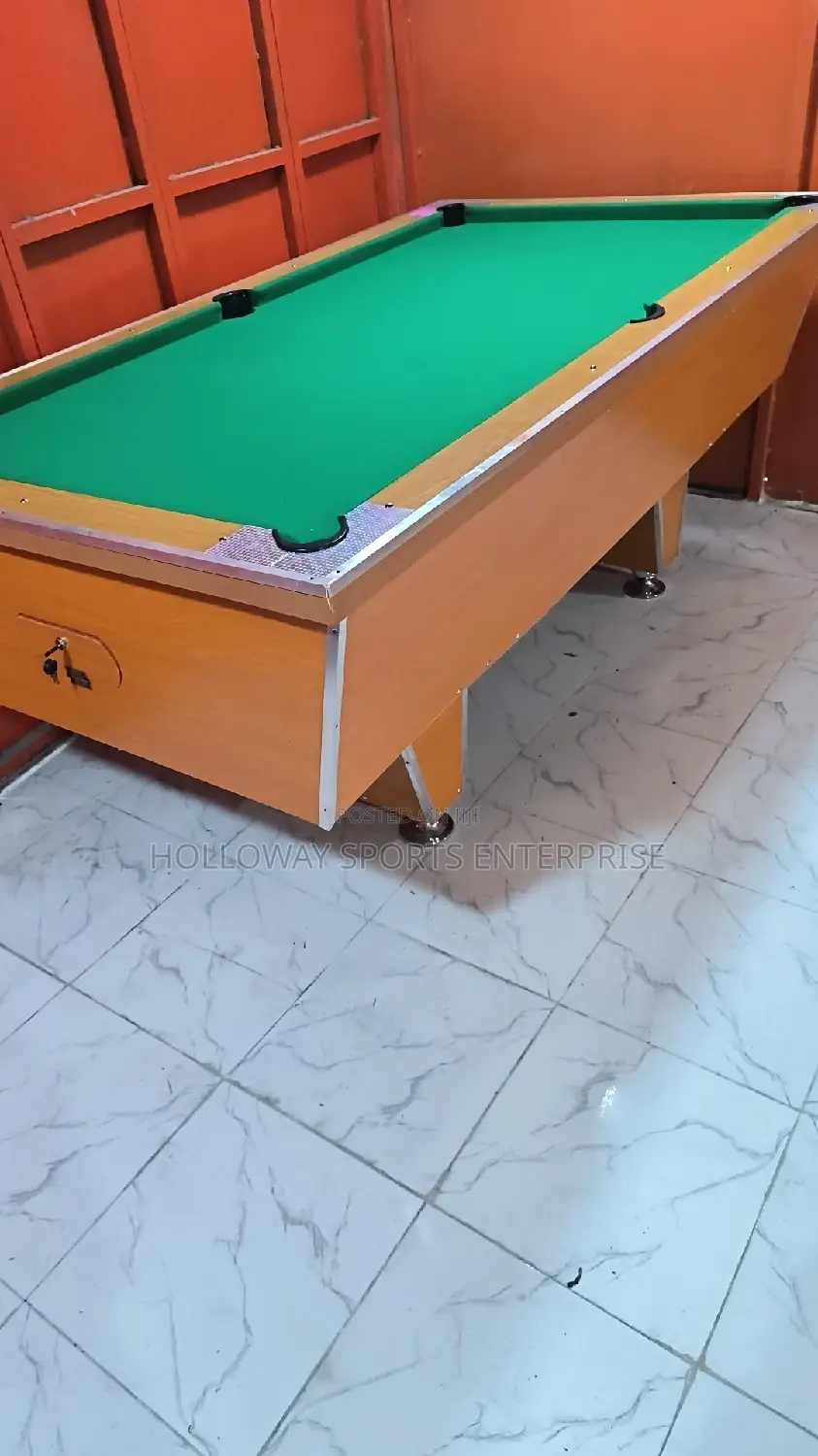 New 7ft GREEN COLORED Snooker HDF Material