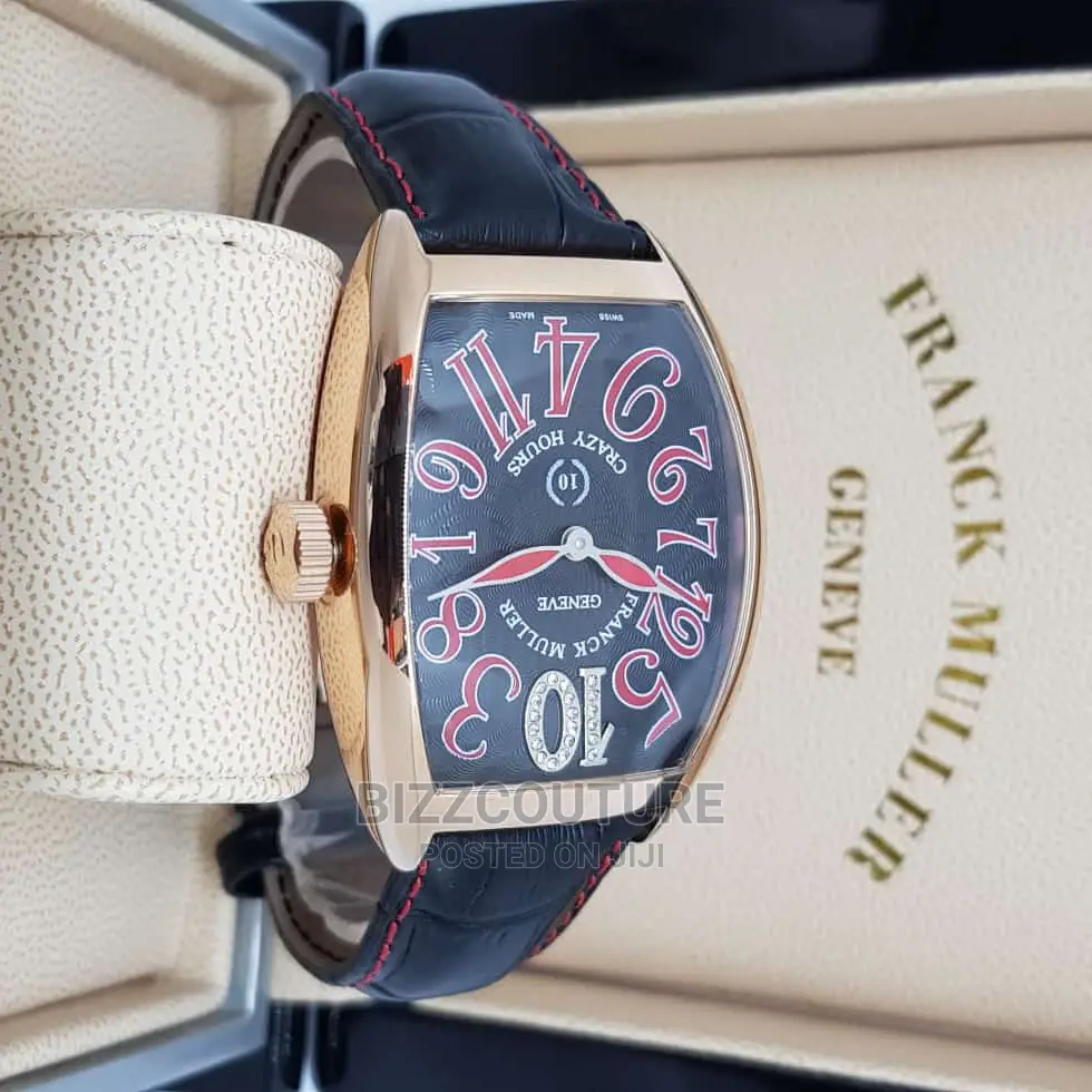 Original FRANCK MULLER Leather Strap Available in Store