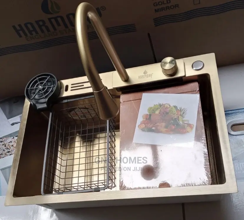 New Kitchen Sink With Tap
