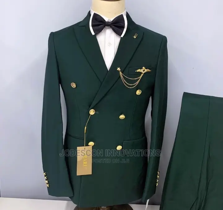 Double Breasted Tuxedo Suit