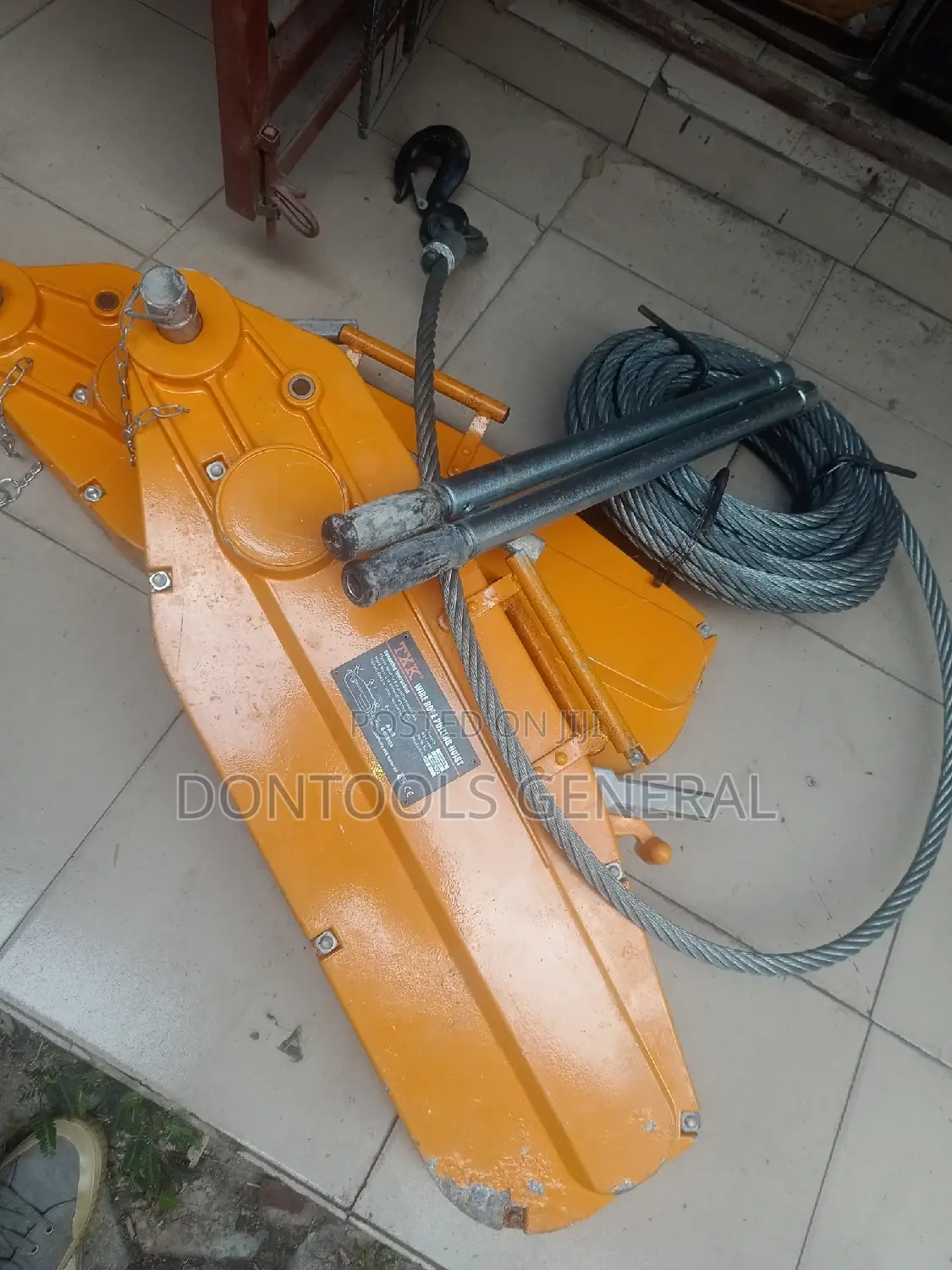 TXK 3200kg 5400kg WRP Series Wire Rope Puller