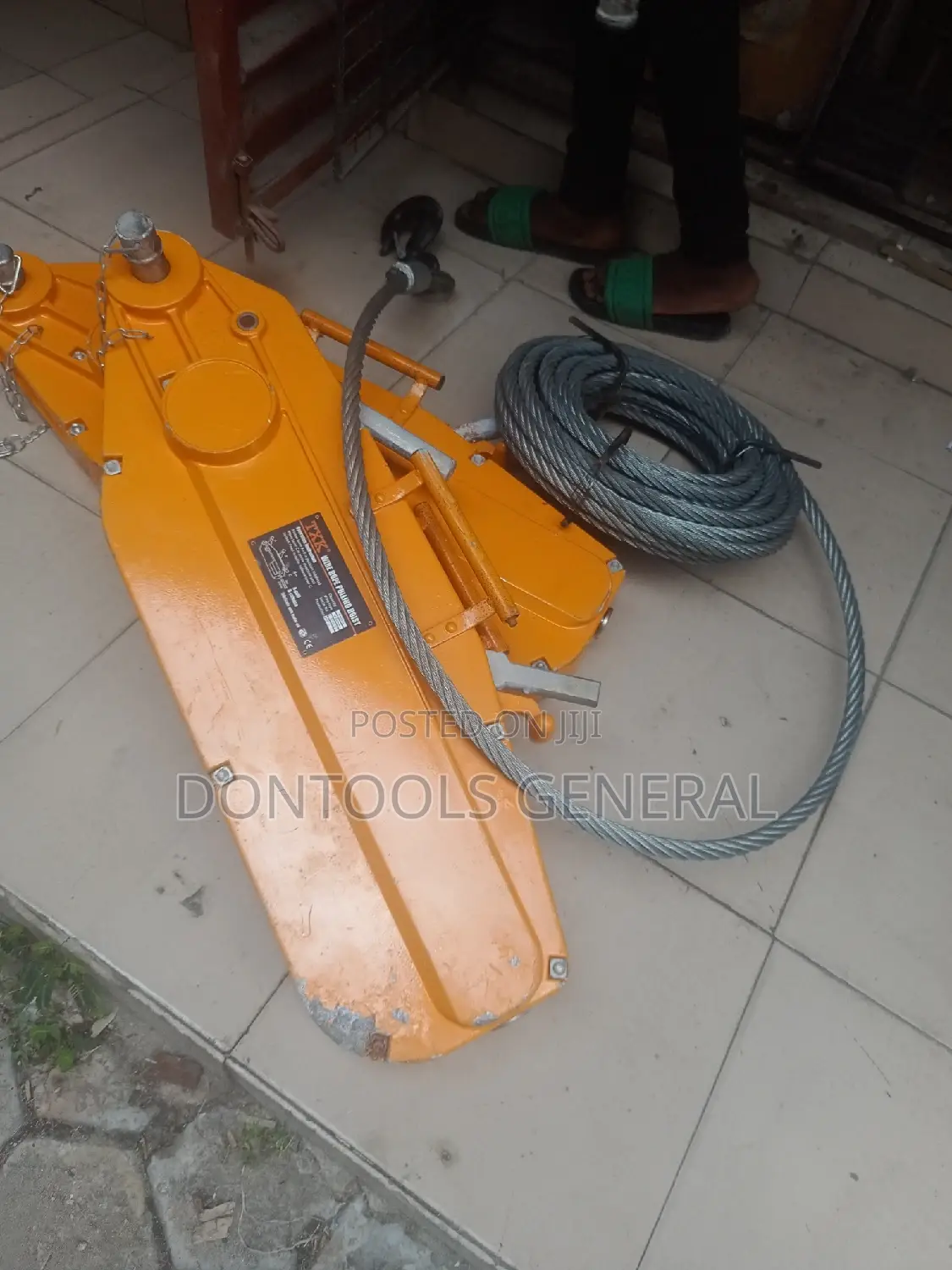 TXK 3200kg 5400kg WRP Series Wire Rope Puller