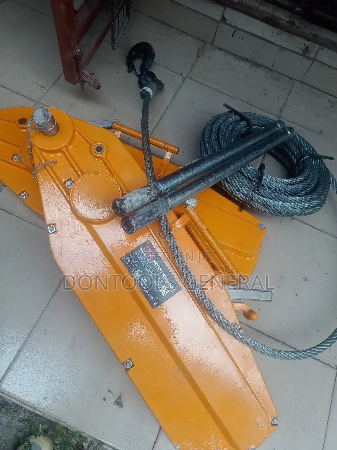 TXK 3200kg 5400kg WRP Series Wire Rope Puller