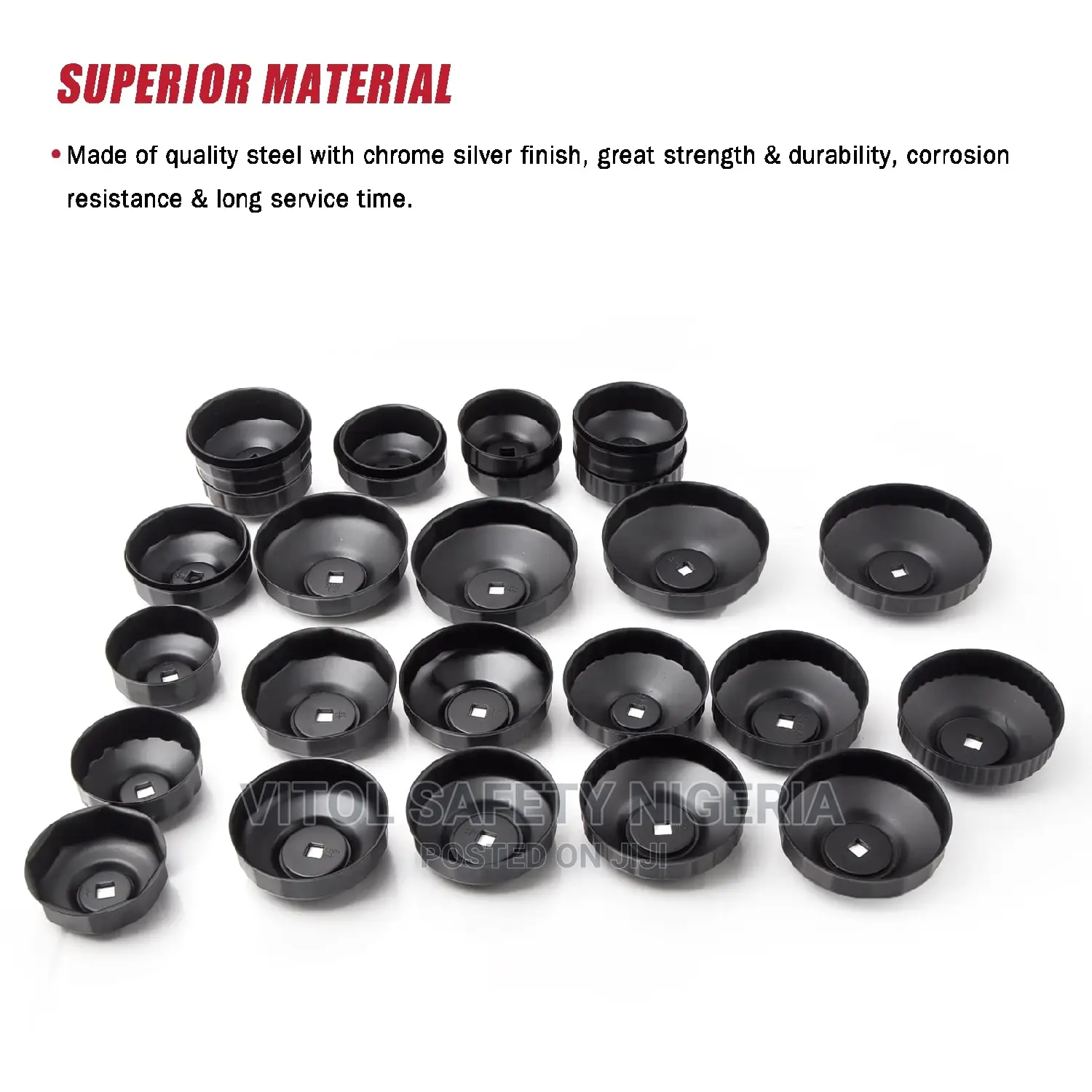 Cap Type Filter Wrench Set