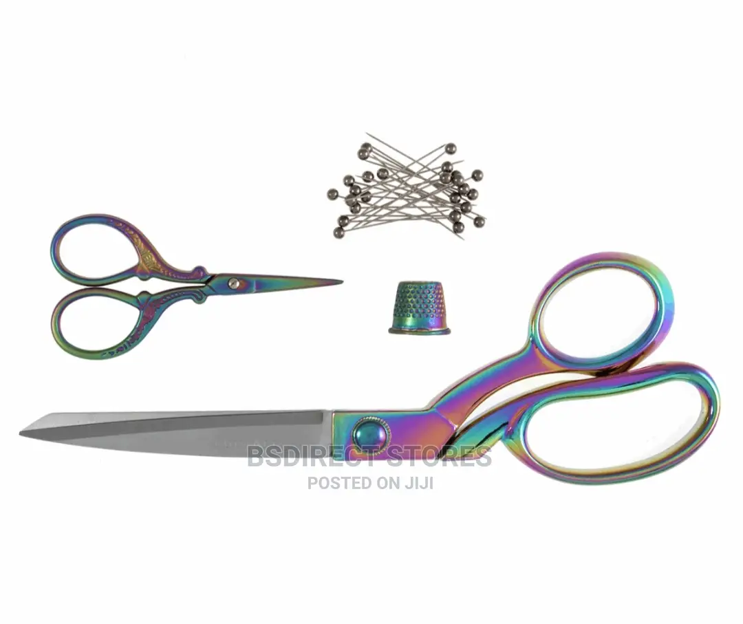 Milward Scissors Dressmaking and Embroidery Thimble and Pins