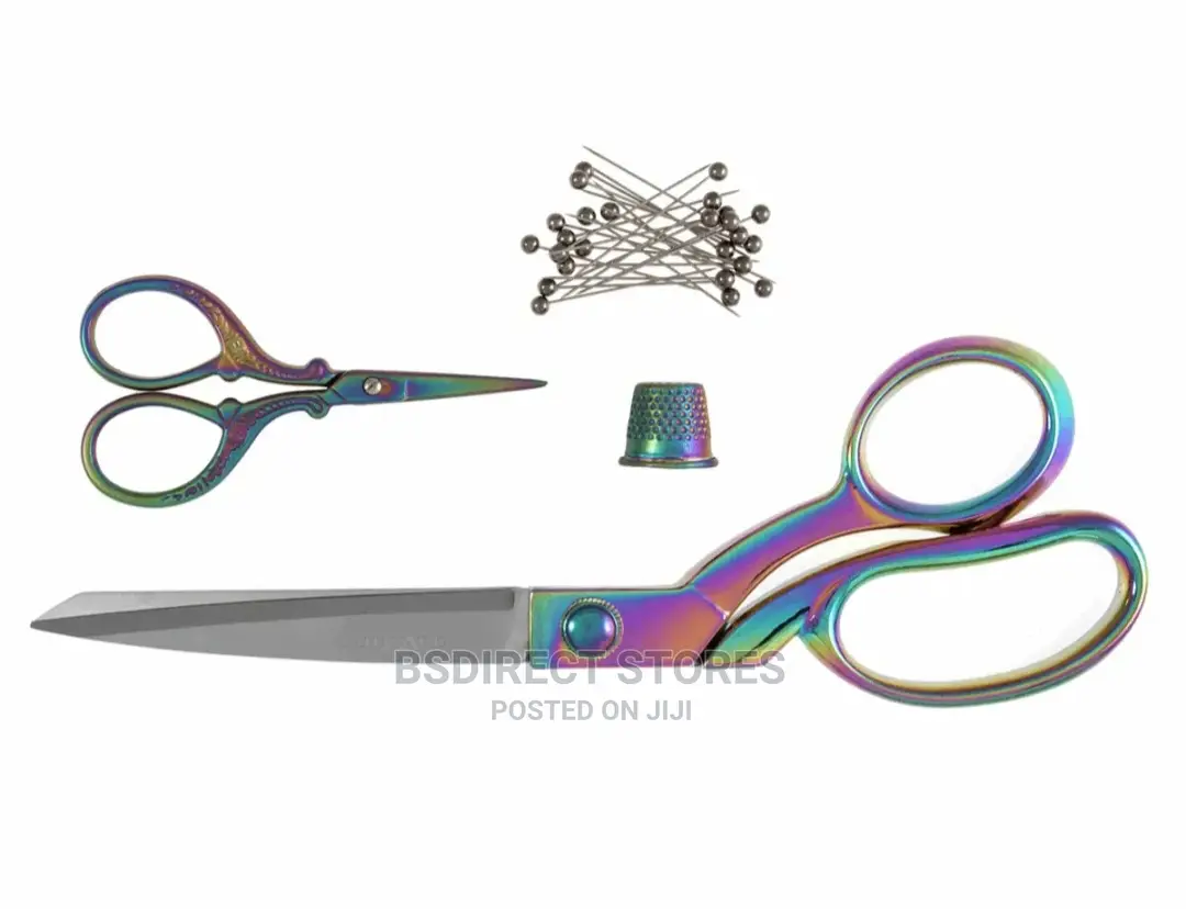 Milward Scissors Dressmaking and Embroidery Thimble and Pins