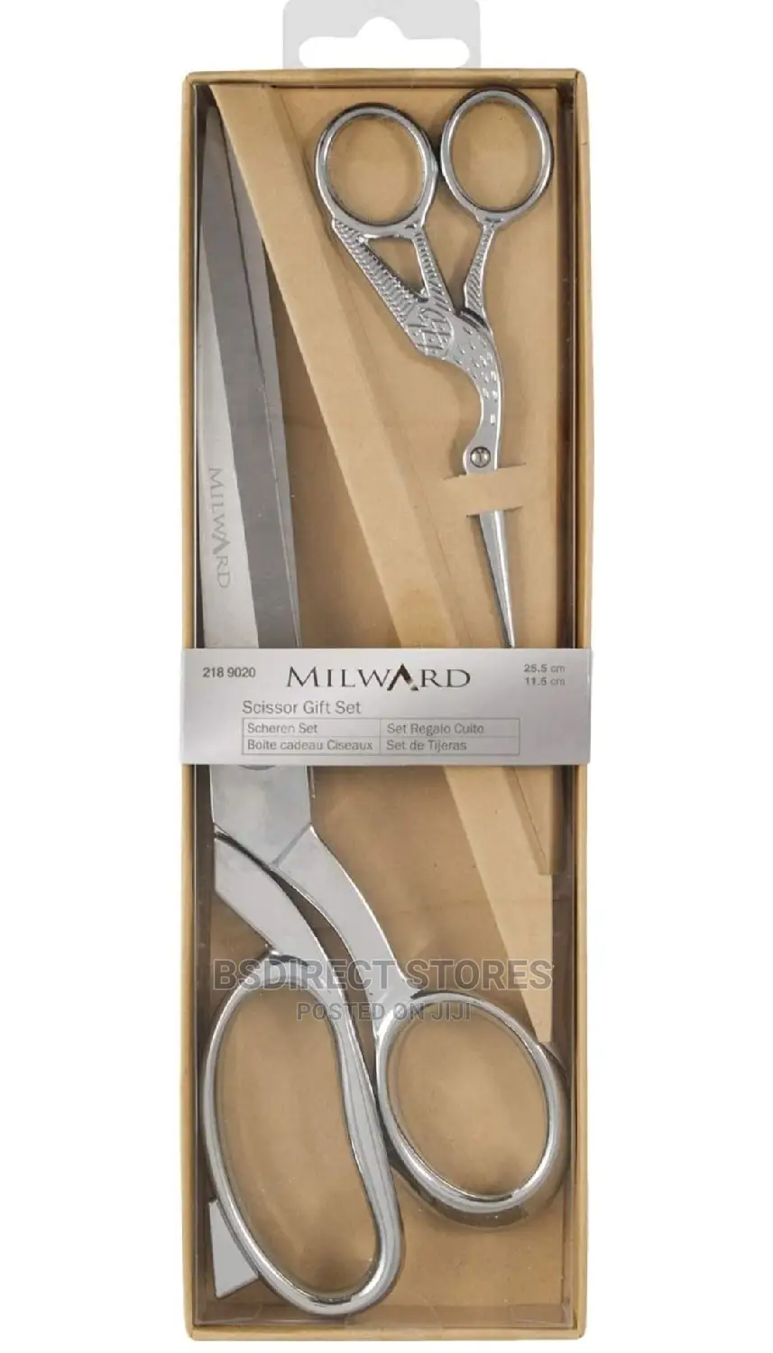 Milward Scissors Dressmaking Shears and Embroidery Scissors