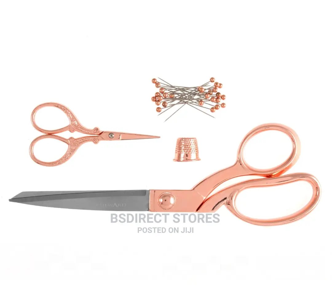 Milward Rose Gold Scissor Dressmaking and Embroidery Giftset