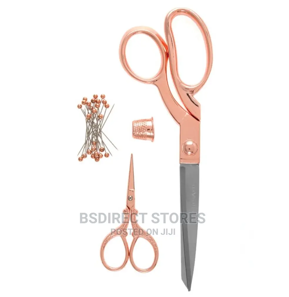 Milward Rose Gold Scissor Dressmaking and Embroidery Giftset