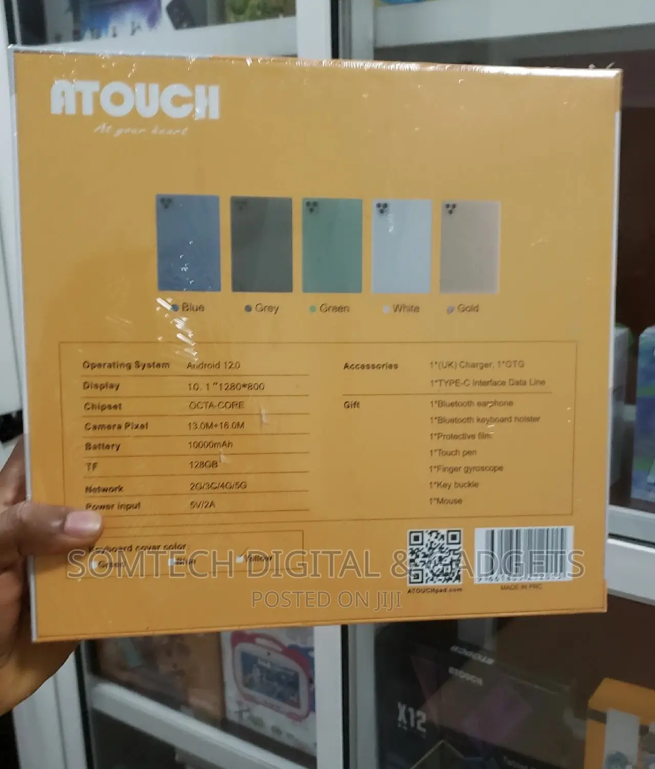 Children's Educational Tablet Atouch X19 Life 8GB 512GB